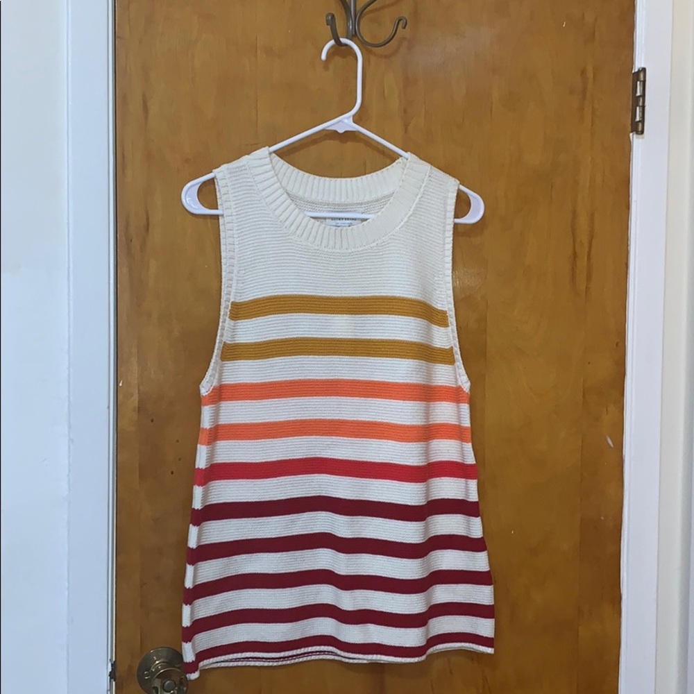 NEW! Lucky Brand Knit sweater tank🍀 NWT
